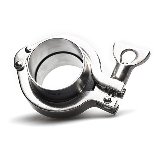 NDE hygienic clamp component — range example