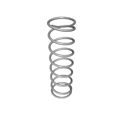 Lee Spring LC 038G 08 S stainless-steel compression spring — range example