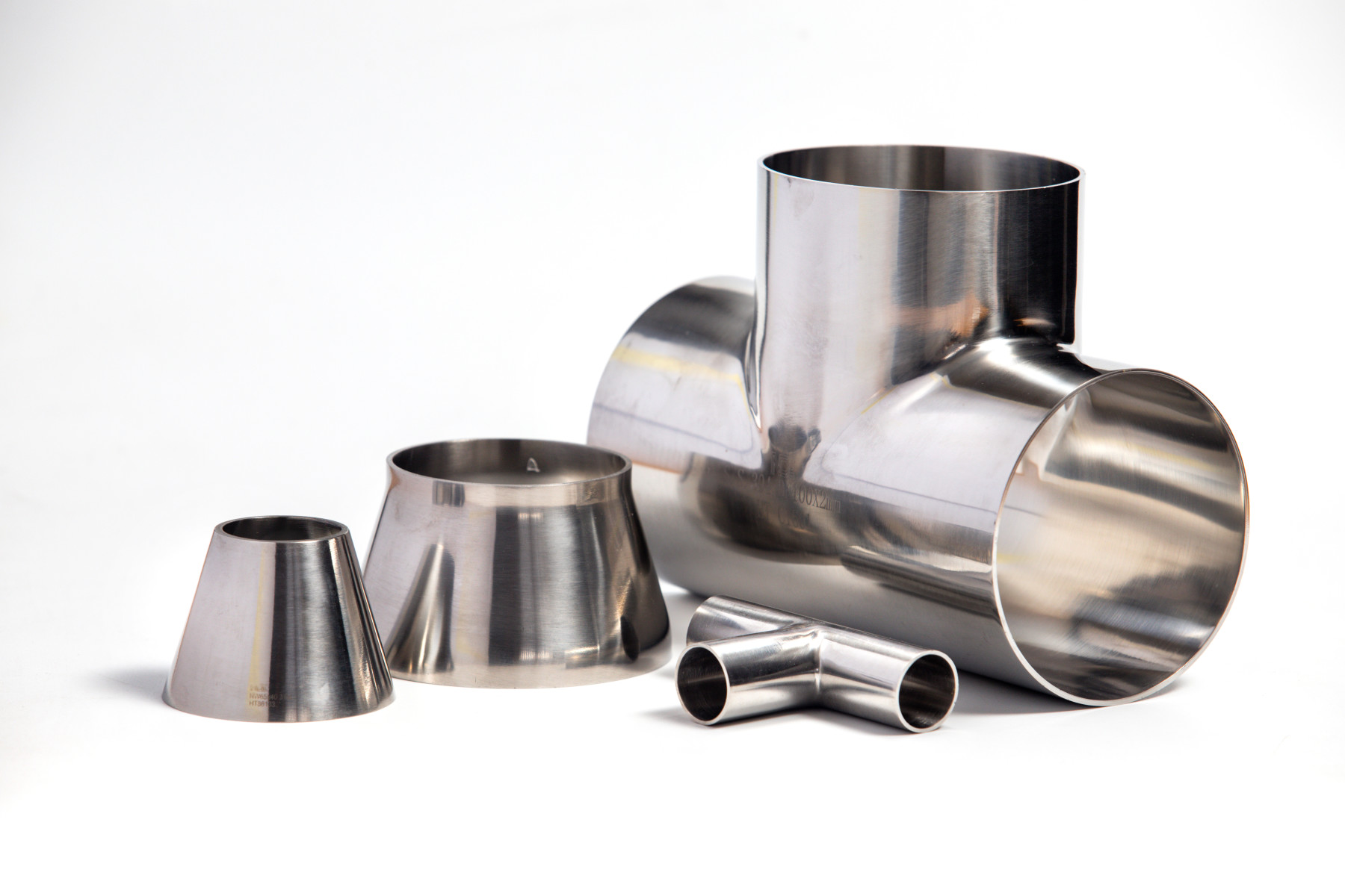 Stainless Steel Hygienic Fittings — Tee and Reducers